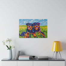 Load image into Gallery viewer, Rottweiler Canvas Art