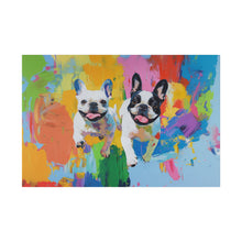 Load image into Gallery viewer, French Bulldog Canvas Art Print