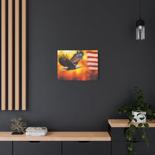 Load image into Gallery viewer, Patriotic Eagle Canvas Art - Inspirational Home Decor