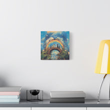 Load image into Gallery viewer, Rainbow Bridge Dog Canvas Artwork - Pet Lovers Home Decor
