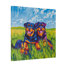 Load image into Gallery viewer, Rottweiler Canvas Art
