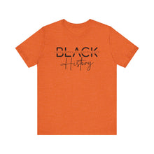 Load image into Gallery viewer, Empowering Black History Unisex Tee - Love, Pride, Joy, Excellence