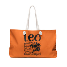 Load image into Gallery viewer, Weekender Bag - Leo