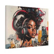Load image into Gallery viewer, Urban Vibe Matte Canvas Print - Stylish Artwork for Music Lovers