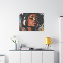 Load image into Gallery viewer, Music Vibes Canvas Art - Stretched Matte 1.25"