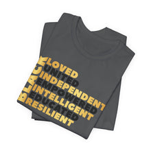 Load image into Gallery viewer, Empowered Black Pride Tee - Unisex Jersey Short Sleeve Shirt