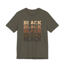 Load image into Gallery viewer, Black History Month Unisex Jersey Tee - Love and Excellence Design