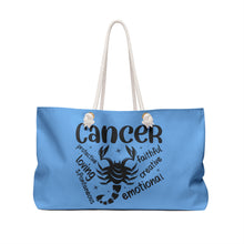 Load image into Gallery viewer, Weekender Bag - Cancer