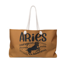 Load image into Gallery viewer, Weekender Bag - Aries