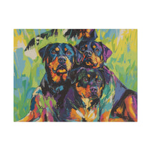 Load image into Gallery viewer, Rottweilers Canvas Art