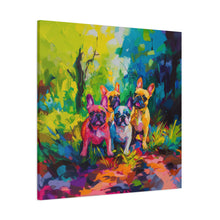 Load image into Gallery viewer, French Bulldog Canvas Art