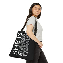 Load image into Gallery viewer, Adjustable Tote Bag (AOP) - She is