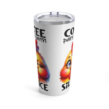 Load image into Gallery viewer, Coffee & Silence - Tumbler 20oz