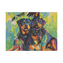 Load image into Gallery viewer, Rottweilers Canvas Art