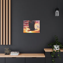 Load image into Gallery viewer, Patriotic Eagle Canvas Wall Art