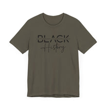 Load image into Gallery viewer, Empowering Black History Unisex Tee - Love, Pride, Joy, Excellence