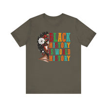 Load image into Gallery viewer, Empowering Black History Tee - Unisex Jersey Short Sleeve Shirt