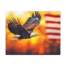 Load image into Gallery viewer, Patriotic Eagle Canvas Art - Inspirational Home Decor