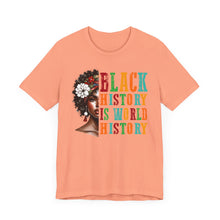 Load image into Gallery viewer, Empowering Black History Tee - Unisex Jersey Short Sleeve Shirt