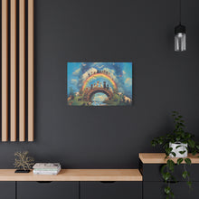 Load image into Gallery viewer, Rainbow Bridge Dog Canvas Artwork - Pet Lovers Home Decor