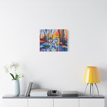 Load image into Gallery viewer, Husky Canvas Art