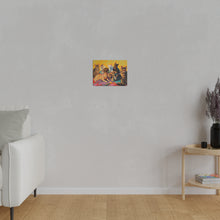 Load image into Gallery viewer, Colorful Cat Canvas Art - Vibrant Cat Portraits for Cat Lovers