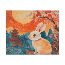 Load image into Gallery viewer, Lunar Year of the Rabbit - Canvas Art