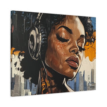 Load image into Gallery viewer, Empowering Music-Themed Canvas Art - 1.25" Stretched Wall Decor