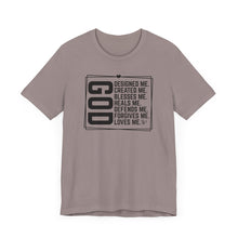 Load image into Gallery viewer, Inspirational God Quote Unisex Jersey Tee