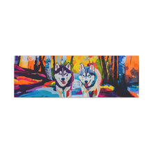 Load image into Gallery viewer, Husky Canvas Art