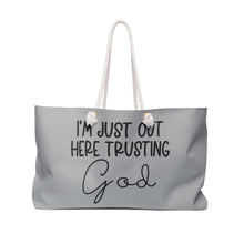 Load image into Gallery viewer, Trusting God Weekender Bag