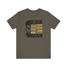 Load image into Gallery viewer, Empowering Black Man Tee - Unisex Jersey Short Sleeve