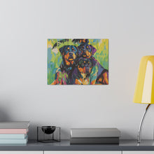 Load image into Gallery viewer, Rottweilers Canvas Art