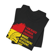 Load image into Gallery viewer, Empowering Black Woman Tee - Unisex Jersey Short Sleeve Shirt with Inspirational Quotes