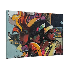Load image into Gallery viewer, Vibrant Afrocentric Matte Canvas Art - Inspirational Wall Decor