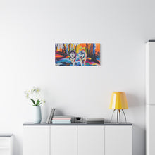 Load image into Gallery viewer, Husky Canvas Art
