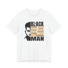 Load image into Gallery viewer, Empowering Black Man Tee - Unisex Jersey Short Sleeve