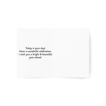 Load image into Gallery viewer, Colorful Birthday Greeting Cards - Set of 1, 10, 30, or 50 - Celebrate with Joy!