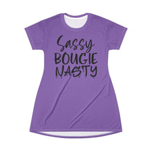 Load image into Gallery viewer, T-Shirt Dress (AOP) - Sassy