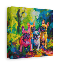 Load image into Gallery viewer, French Bulldog Canvas Art
