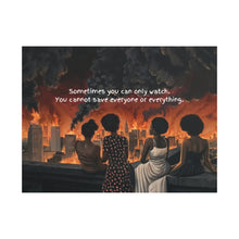 Load image into Gallery viewer, Inspirational Stretched Canvas Art - "Sometimes You Can Only Watch"