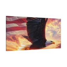 Load image into Gallery viewer, Patriotic Eagle Canvas Wall Art