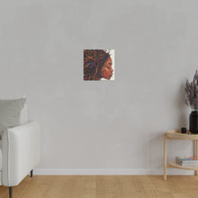Load image into Gallery viewer, Grounded Woman of Color Matte Canvas, Stretched, 0.75"