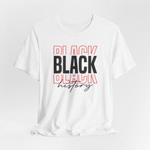 Load image into Gallery viewer, Black History Unisex Jersey Tee - Celebrate Diversity and Culture