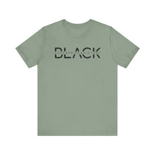Load image into Gallery viewer, Unisex Jersey Tee - Black Love Pride History Shirt