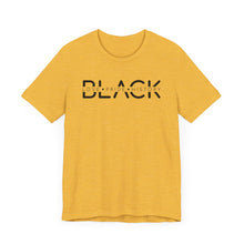 Load image into Gallery viewer, Unisex Jersey Tee - Black Love Pride History Shirt