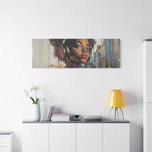 Load image into Gallery viewer, Urban Chic Canvas Art - Vibrant Female Portrait with Headphones