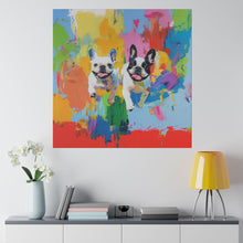 Load image into Gallery viewer, French Bulldog Canvas Art Print