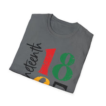 Load image into Gallery viewer, Unisex Softstyle T-Shirt - Juneteenth 1865