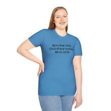 Load image into Gallery viewer, Unisex Softstyle T-Shirt - Know